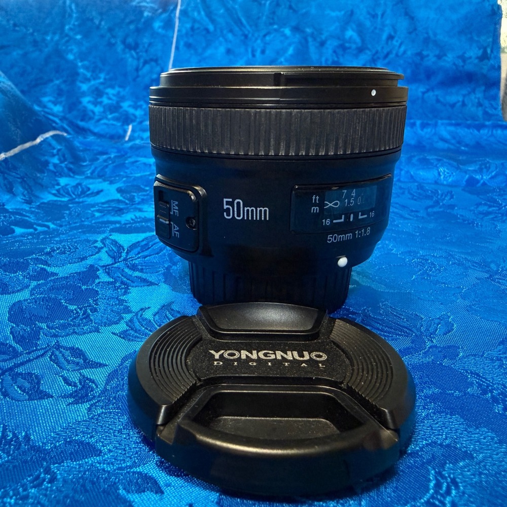 Yongnuo YN50mm F1.8N Prime Lens for Nikon F Mount AF MF 50mm 1:1.8 SN030934